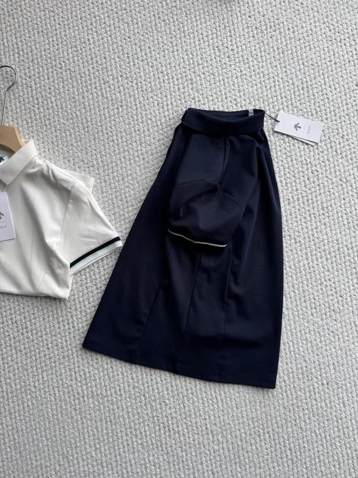 F032919简约袖口撞色高尔夫FIELD女士防晒修身短袖POLO衫 商品图14