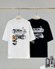 F032932后背外星幻想印花休闲宽松情侣款短袖T恤 商品缩略图1