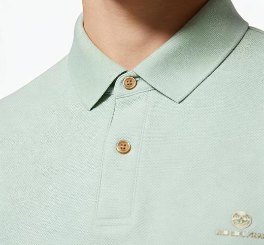 【富临店】欧度高支珠地透气polo衫 商品图2