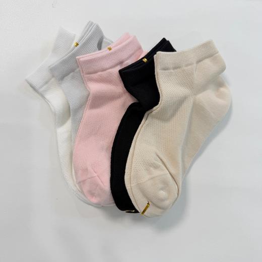 袜尖尖 情侣款船袜/短袜系列 5双装  国标A类标准 舒适透气 10A抗jun 商品图4