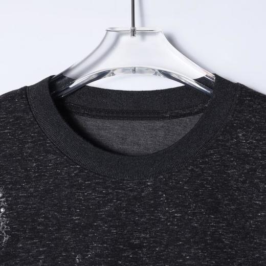 SDSA男装2026新款高贵轻奢潮牌雪花点斑驳破坏风短袖T恤百搭时尚 商品图1