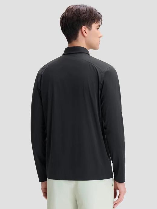 F032928春季新品DUALIS系列都市通勤男士压胶长袖POLO衫 商品图7