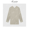 03-5潘依绣丁丁宠粉设计感简约V领长袖衬衫Q13913 商品缩略图1