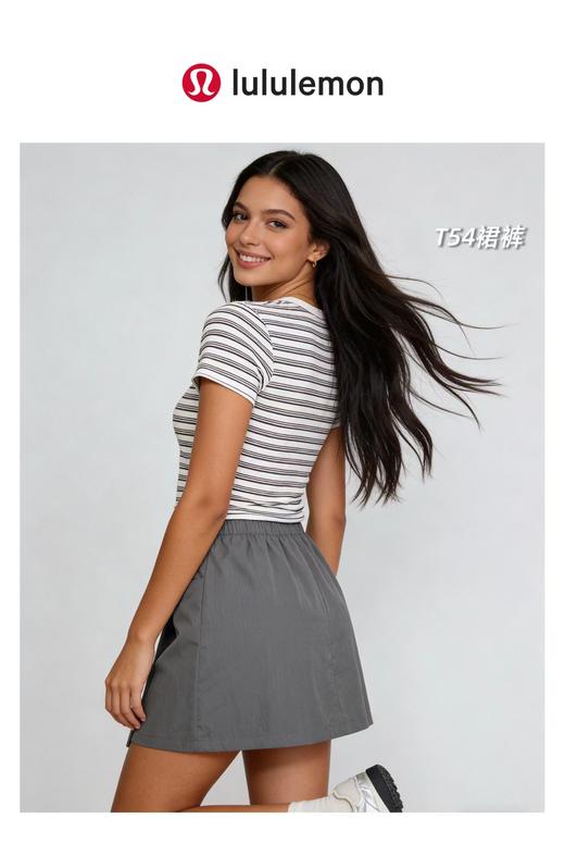 F032986一包2件装新款防走光五分裙裤防晒纯欲五分山本裤裙 商品图7