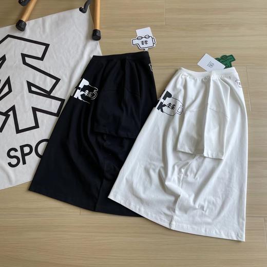 F032926圆领山系户外休闲速干防晒透气圆领涂鸦印花宽松短袖T恤 商品图7