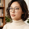 琳达法罗 男女款眼镜框 纯钛超级轻 商品缩略图2
