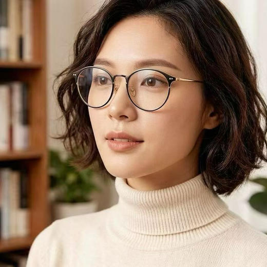 琳达法罗 男女款眼镜框 纯钛超级轻 商品图2