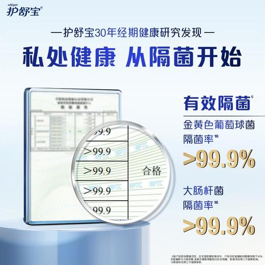 MM 山姆 护舒宝 液体卫生巾PRO健康专研 物理隔菌日用 270mm 9片*7盒（63片） 商品图3