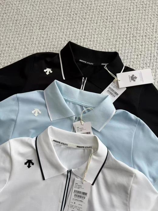 F032912春夏新品TRAINING系列压胶工艺女士短袖防晒POLO衫 商品图2