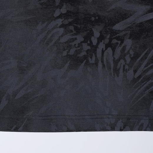 SDSA男装2026新款高贵轻奢国潮复古植物印花扎染圆领短袖T恤百搭 商品图4