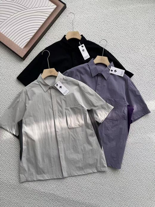 【9hd1】男子轻户外机能休闲短袖衬衫！！ 商品图1