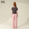 女装圆领T恤宽松西裤套装S3221016 商品缩略图3