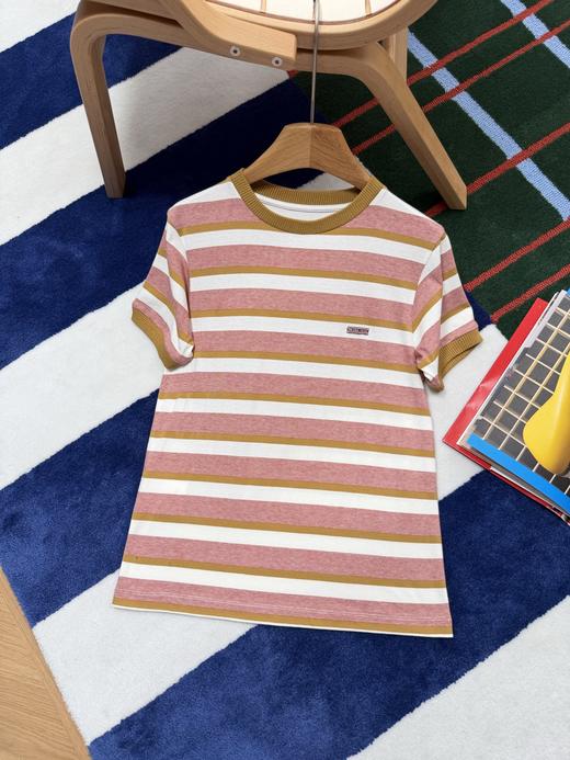 普拉达 26Ss新款条纹针织T恤 商品图6