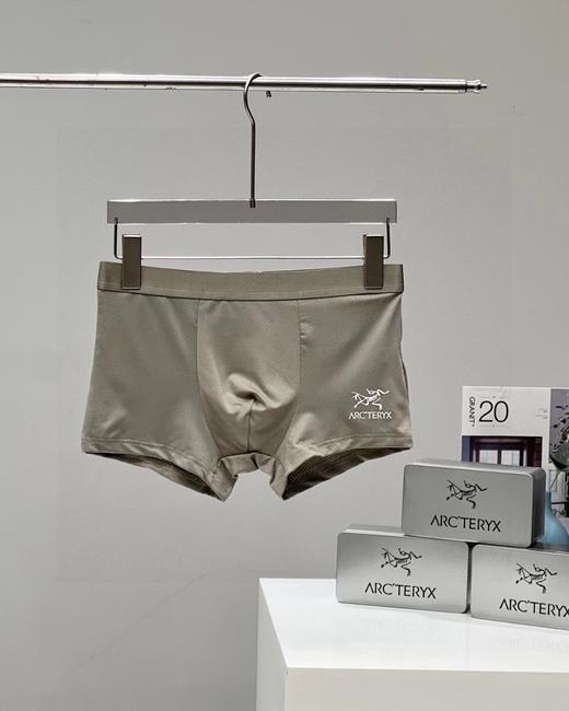 F032930新款冰丝网眼清爽透气礼盒男士内裤一盒三条装 商品图13