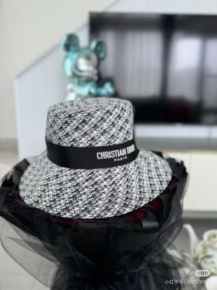 Dior千鸟格草编礼帽（CIO） 商品图1