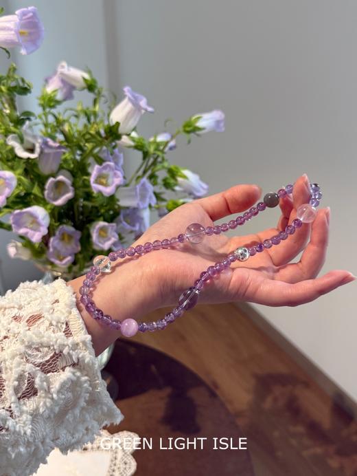 【冰葡萄】“人间绝绝紫”🍇 双圈巴西紫水晶手串 商品图2
