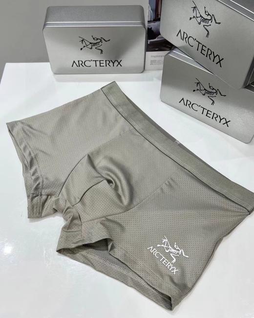 F032930新款冰丝网眼清爽透气礼盒男士内裤一盒三条装 商品图6