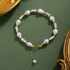 子佩集【潮汐妙华】银S925珍珠惜王妃手链【SGB0750001】镀金串珠2602 商品缩略图1