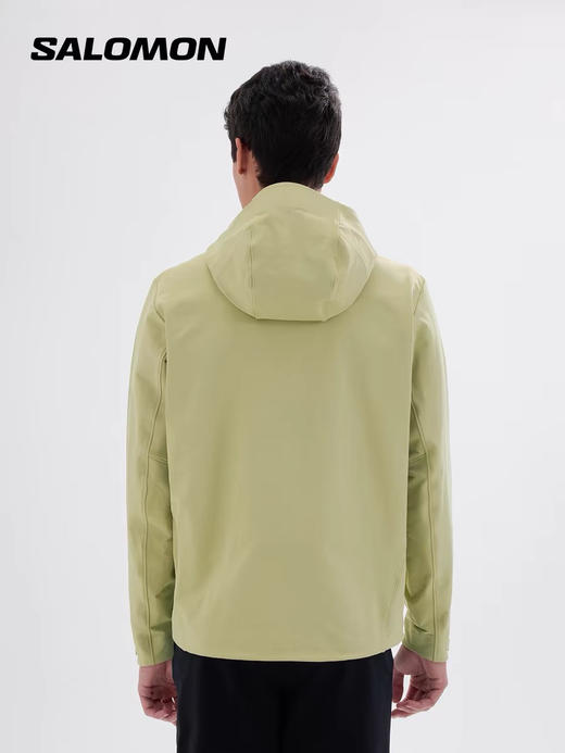 原单正品 Salomon萨洛蒙男士软壳外套，颜色：灰绿色 黑色
尺码：S～XL 商品图2