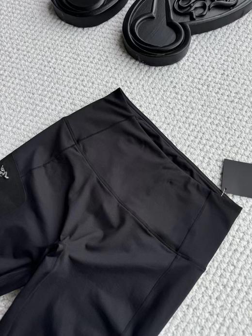 F032906高弹贴合不紧绷运动通勤高腰女子薄绒打底裤瑜伽裤 商品图10