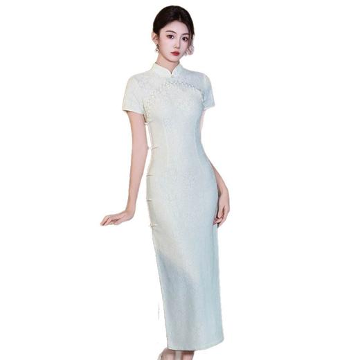 新中式国风复古旗袍改良年轻款 2026春夏气质优雅高级感旗袍 商品图4