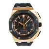 【95新】Audemars Piguet 爱彼26401RO.OO.A002CA.02自动机械机芯日期显示、计时44MM（男款）皇家橡树离岸型系列18K玫瑰金/陶瓷270326NJT25 商品缩略图0