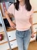 迪奥 26Ss新款浅粉短袖针织POLO衫 商品缩略图1