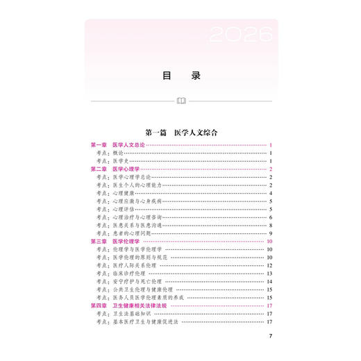2026临床执业助理医师资格考试随身记 医师资格考试用书 吴春虎 赵艳飞 主编 考试用书 2026执业医师9787117394741人民卫生出版社 商品图3
