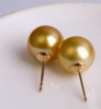 ⁶【南洋金珍珠】18K金耳钉，10-11MM，编号ED134，出证书，48小时鉴赏期——SS06-CR-YMZZ【HOT】 商品缩略图1