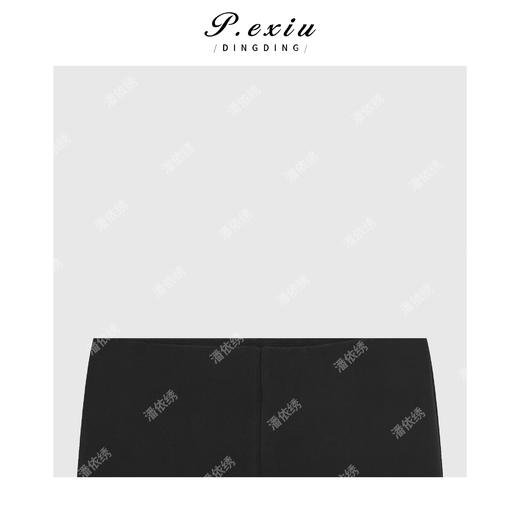 03-5潘依绣丁丁宠粉修身显瘦时髦九分休闲裤Q8785 商品图2