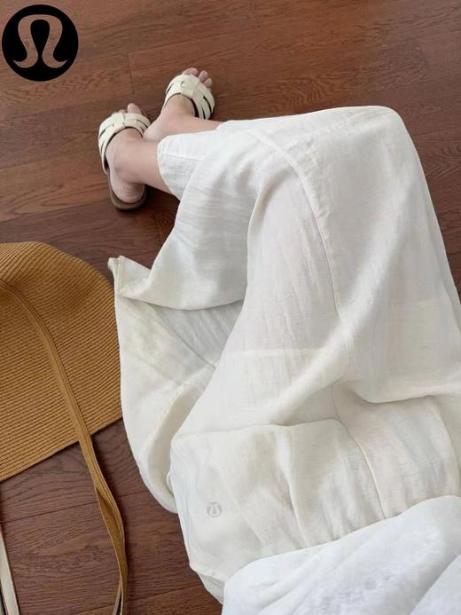 F032978拼接式剪裁柔软亲肤天丝亚麻半身裙中长裙 商品图9