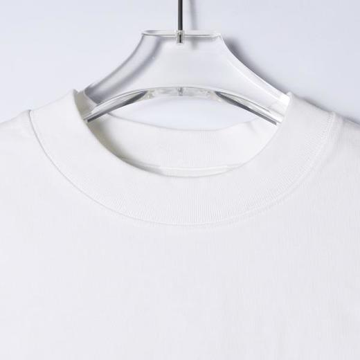 SDSA男装2026新款高贵轻奢美式贴布刺绣字母设计圆领短袖T恤百搭 商品图1