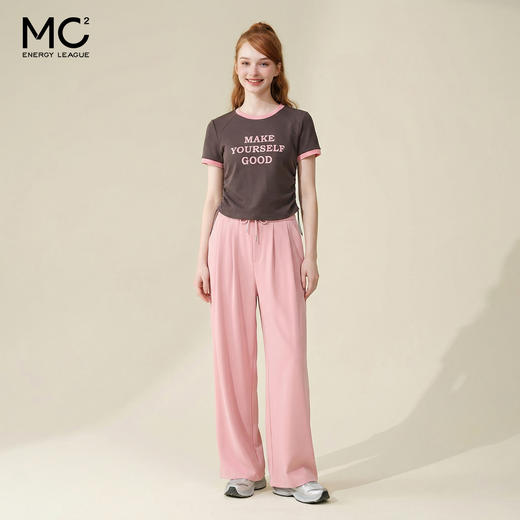 女装圆领T恤宽松西裤套装S3221016 商品图2