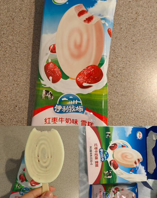 伊利牧场红枣牛奶味冰棒 商品图0