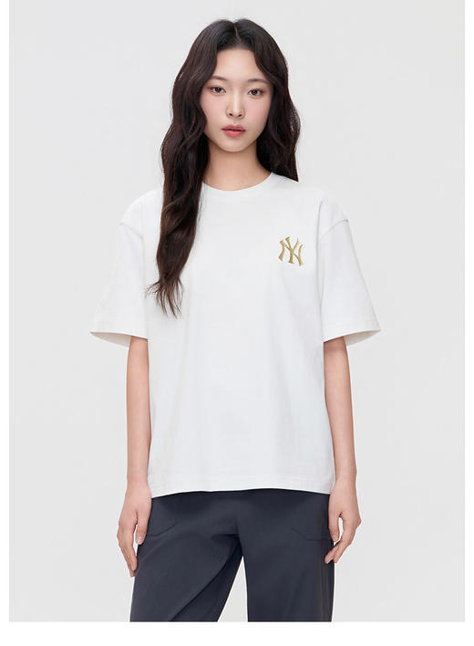 ML烫金云霄万马奔腾印花短袖T恤 商品图3