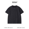 SDSA男装2026新款高贵轻奢慵懒风缝线圆领短袖T恤百搭休闲上衣 商品缩略图0