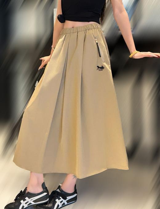 女款刺绣压褶半裙zh008 商品图3