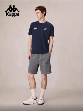 MJ/Kappa卡帕男装新款运动休闲简约百搭短袖T恤
