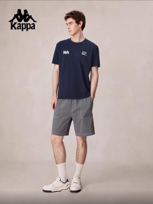 MJ/Kappa卡帕男装新款运动休闲简约百搭短袖T恤 商品图0