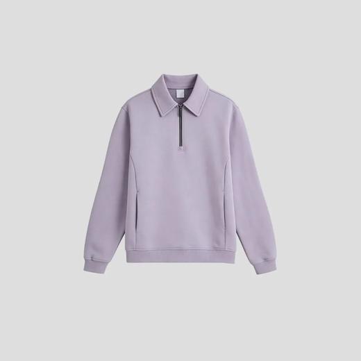 F032901极简老钱26年春新款砂洗兰精莫代尔空气polo上衣 商品图3