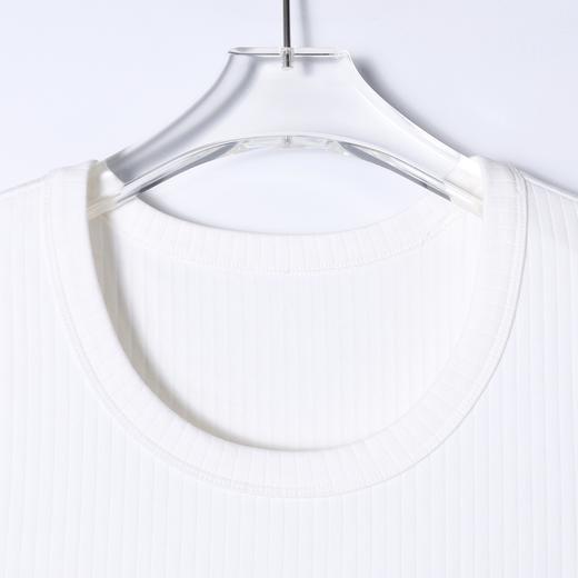 SDSA男装2026新款高贵轻奢潮牌纯色竖纹无袖打底背心百搭时尚上衣 商品图1