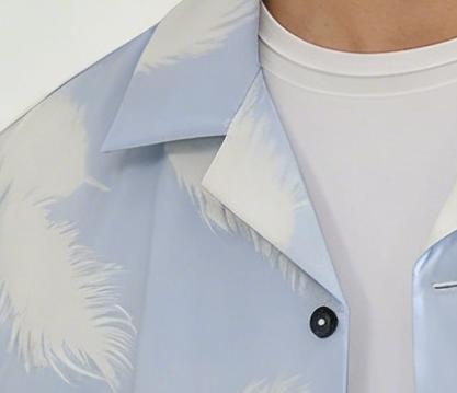 G2000男装SS26商场新款【莫代尔混纺】休闲短袖衬衫61132884 商品图1