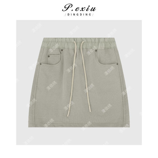 03-5潘依绣丁丁宠粉时尚休闲工装风短裙Q18835 商品图0