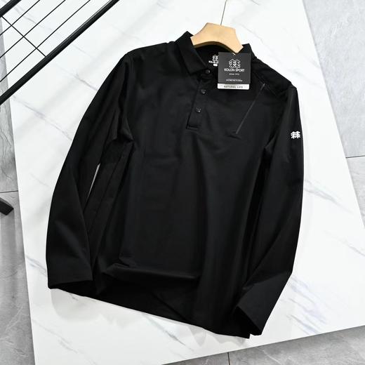 F032972简约休闲春季户外运动速干半拉链弹力透气长袖T恤 商品图6