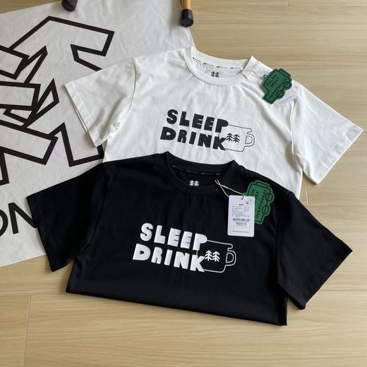 F032926圆领山系户外休闲速干防晒透气圆领涂鸦印花宽松短袖T恤 商品图8