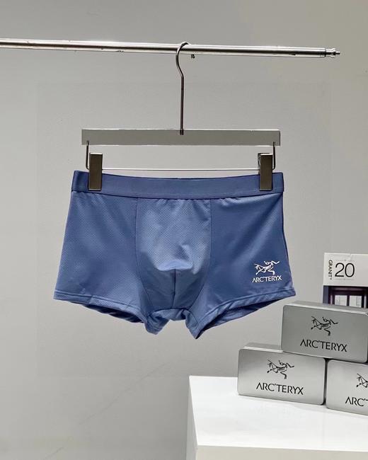 F032930新款冰丝网眼清爽透气礼盒男士内裤一盒三条装 商品图11