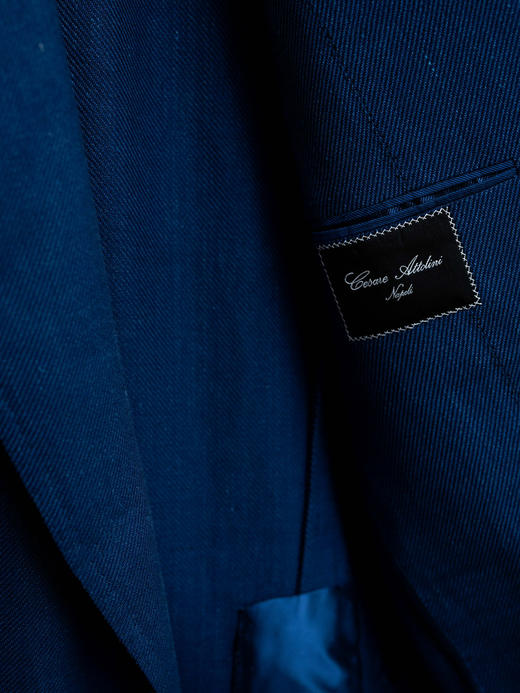 Cesare Attolini 4x1双排扣亚麻Blazer 商品图10