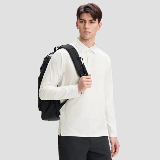F032928春季新品DUALIS系列都市通勤男士压胶长袖POLO衫 商品图8