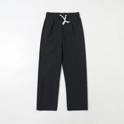 F032902春夏薄款立体裁剪男士松紧腰修身直筒纯色休闲裤 商品图12