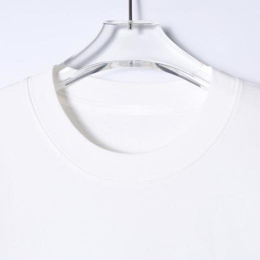 SDSA男装2026新款高贵轻奢潮牌简约纯色拼接圆领短袖T恤休闲百搭 商品图1